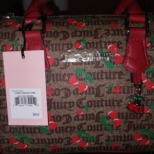 Juicy Couture cherry shatchel